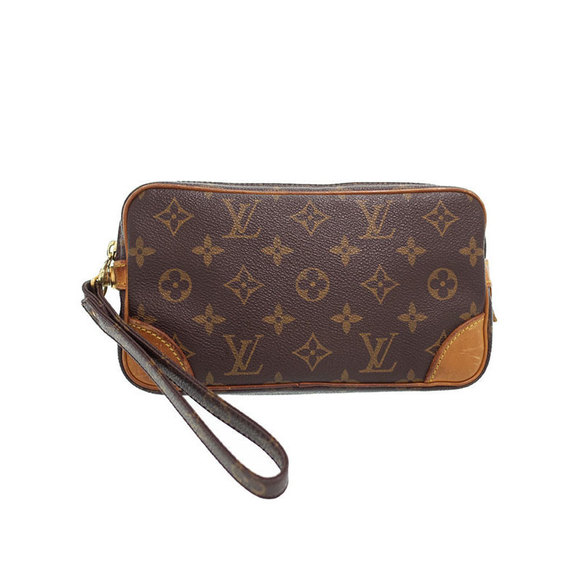 Louis Vuitton Monogram Shoulder Marly PM Bag Dragonne - Picture 1 of 8